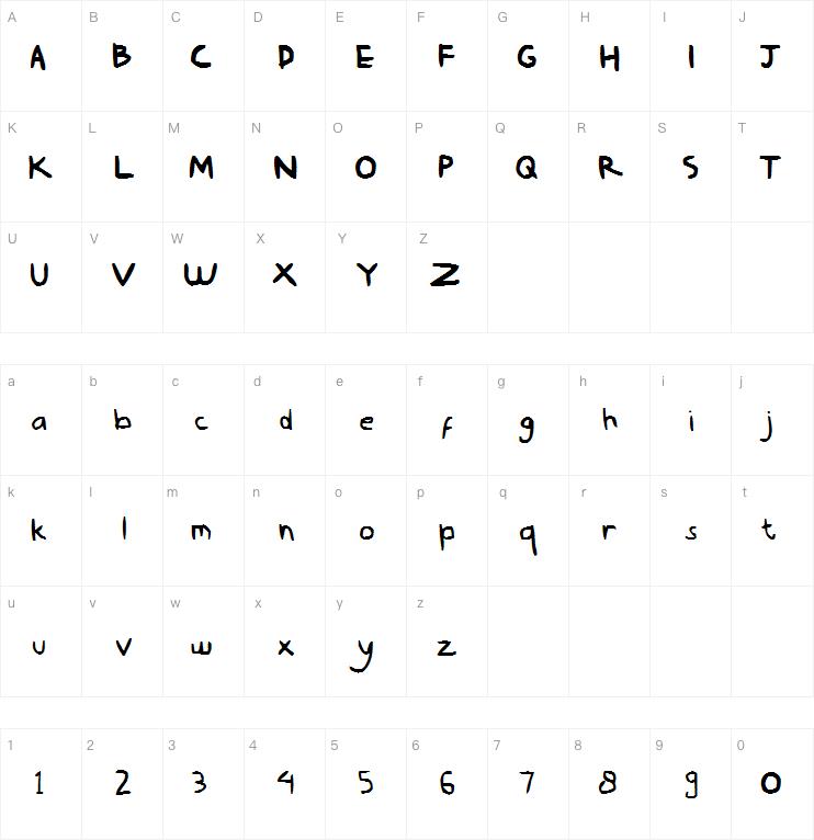 nyonya字体