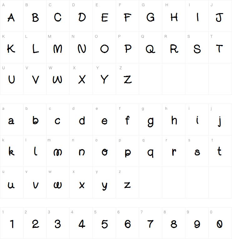 DjuiceWriting字体