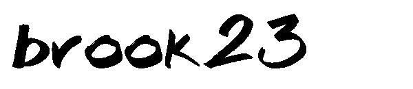 brook23字体