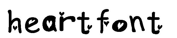 heartfont字体