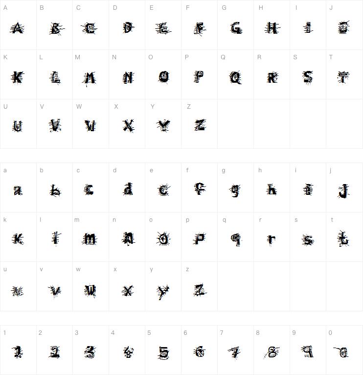 HAIROFTH字体下载