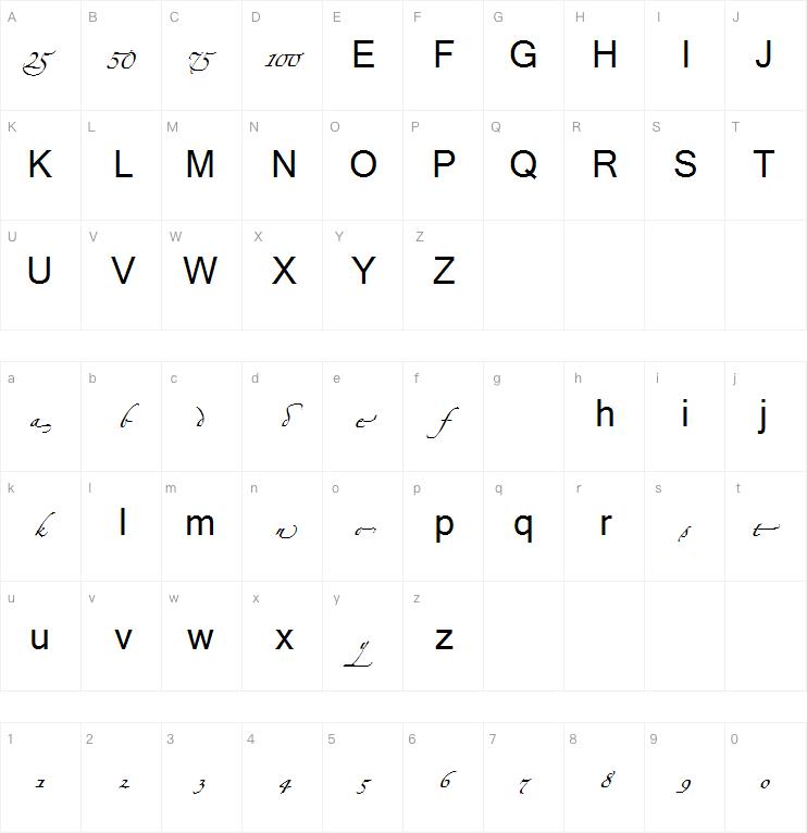 ZapfinoForteLT字体