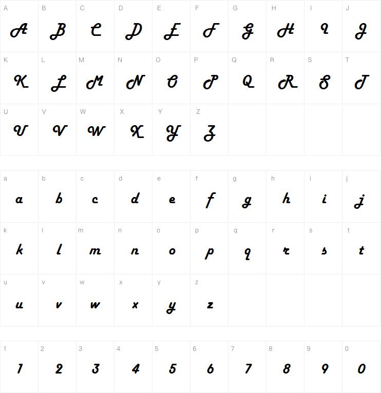 harlow solid italic字体