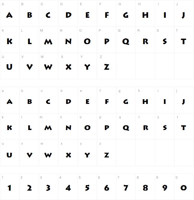 lithospro regular字体
