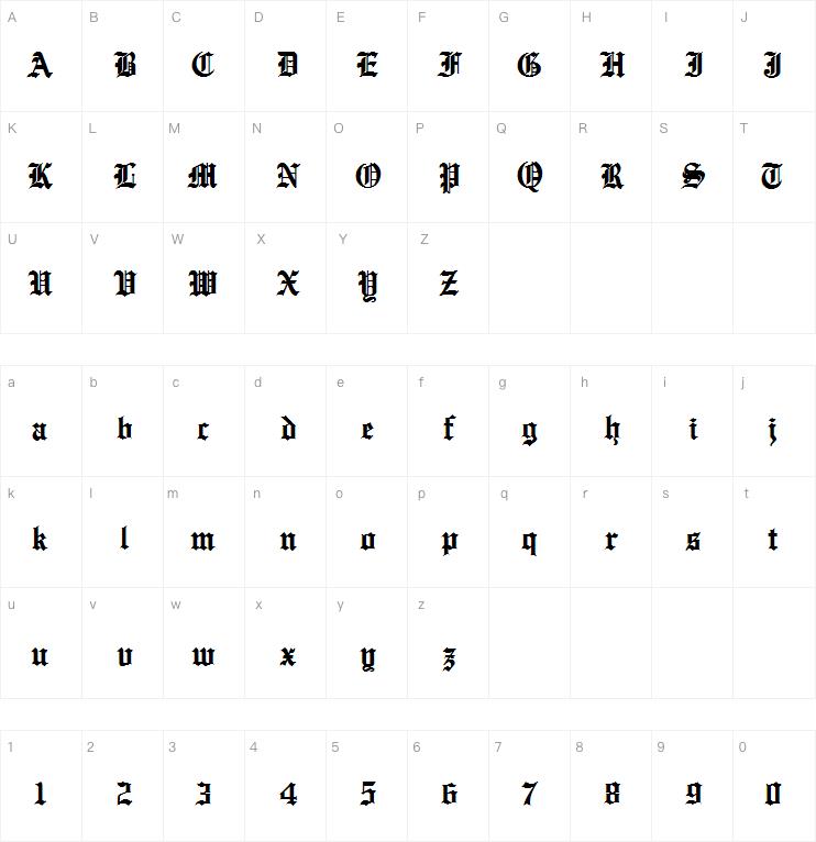 English Towne字体下载