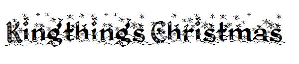 Kingthings Christmas字体