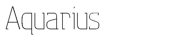 Aquarius字体下载