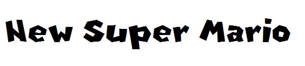 New Super Mario字体
