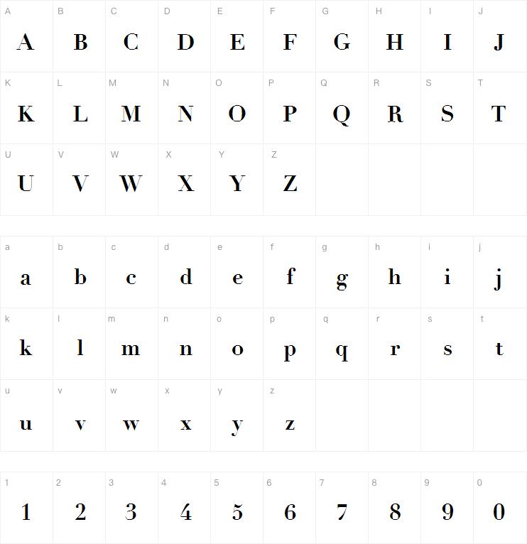 Didot字体下载