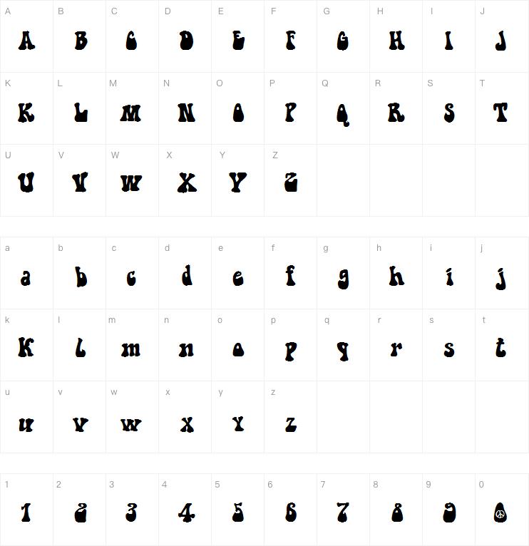 Hippie Movement字体下载