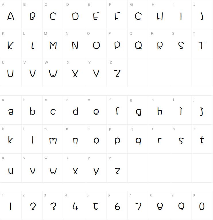 ElectricalStorm字体