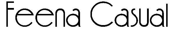 Feena Casual字体
