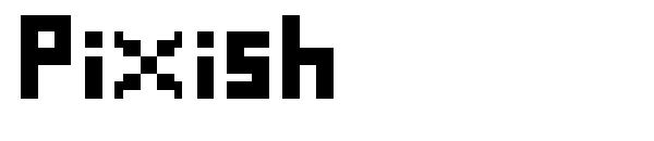 Pixish字体