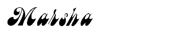 Marsha字体