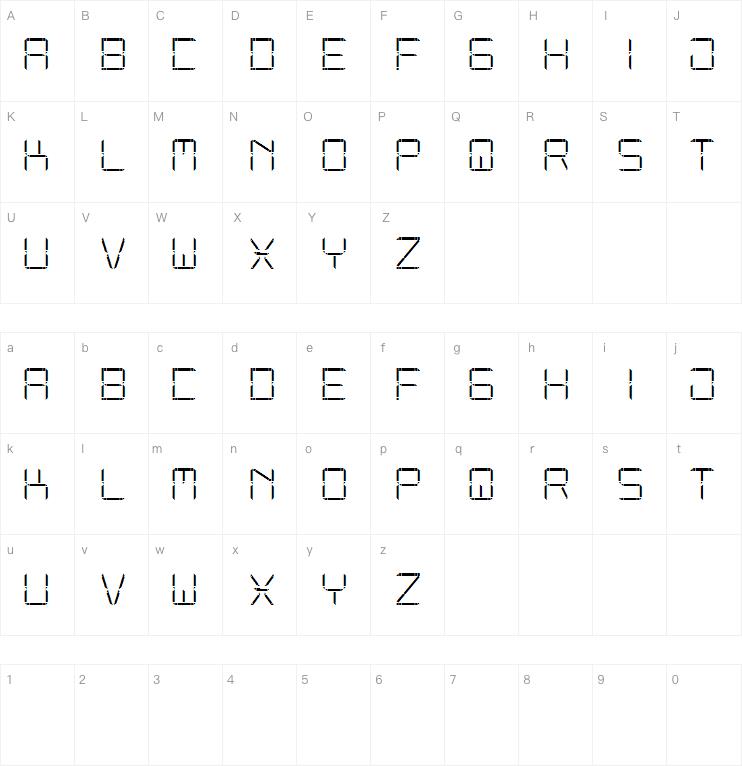 Display St字体