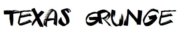 Texas Grunge字体