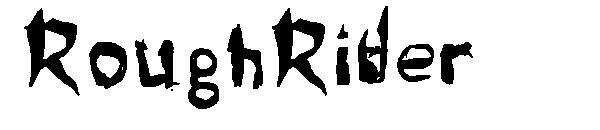 RoughRider字体