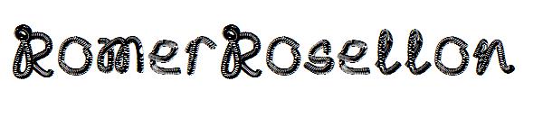 RomerRosellon字体