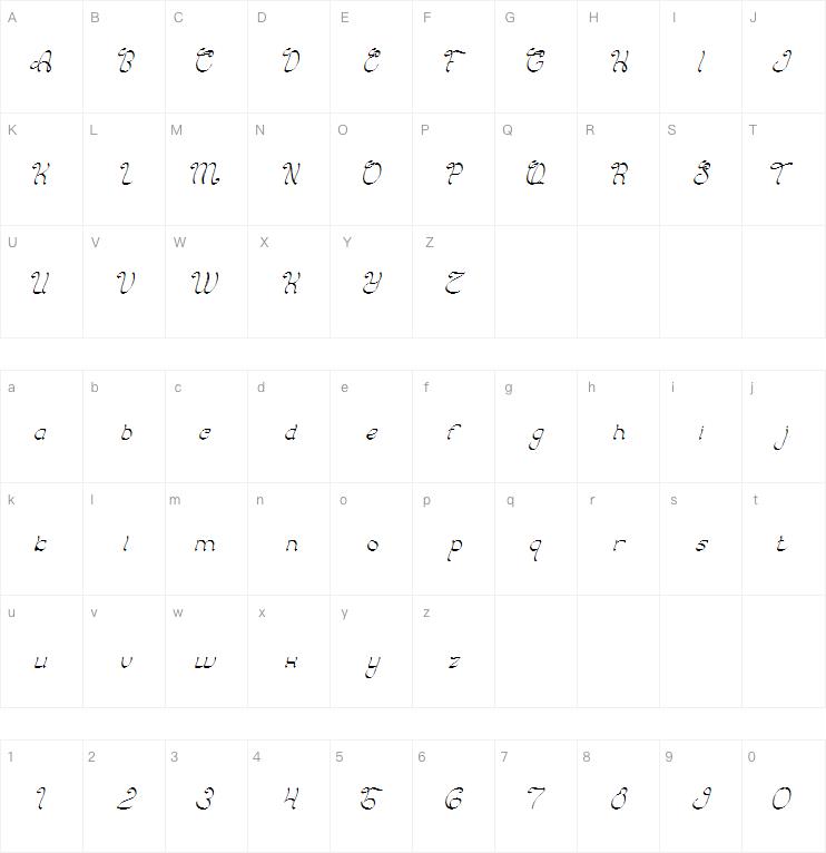 Charming Prince字体