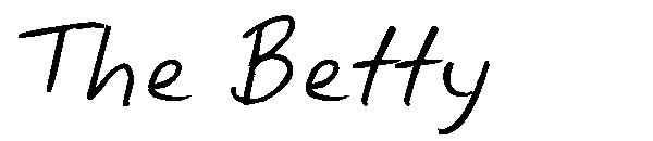 The Betty字体