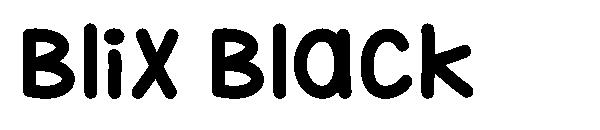 Blix Black字体
