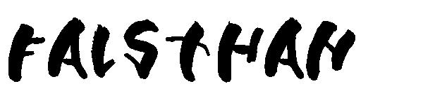 Falsthan字体