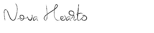 Nova Hearts字体