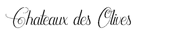 Chateaux des Olives字体