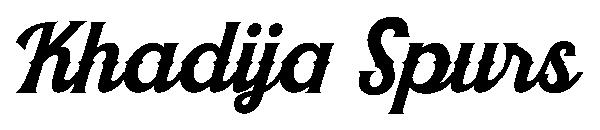 Khadija Spurs字体