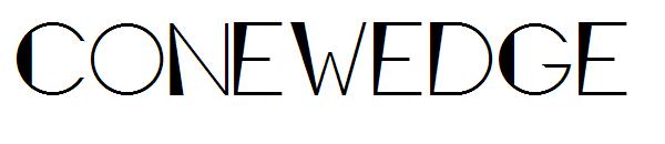 ConeWedge字体