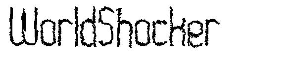 WorldShocker字体
