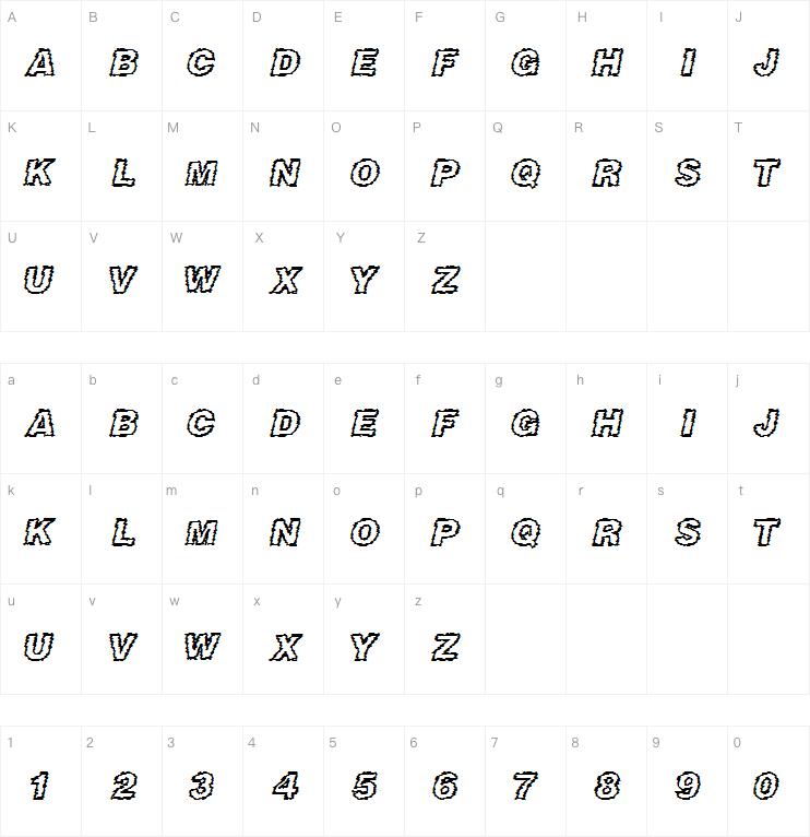 Dirty News字体