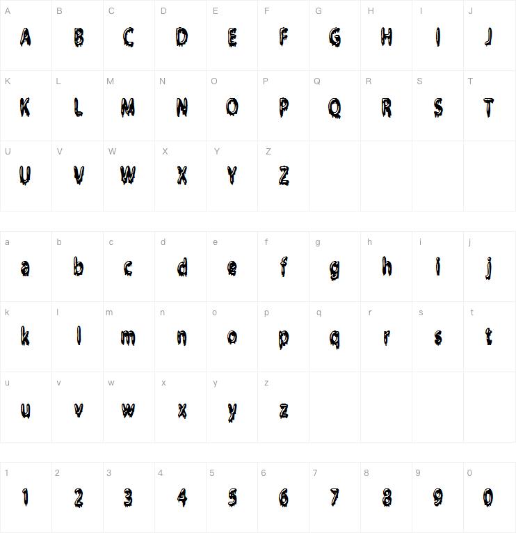 Gloop字体