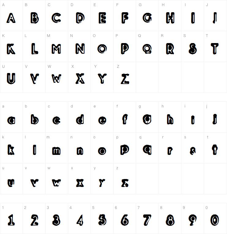 Woodcutter字体