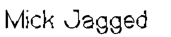 Mick Jagged字体