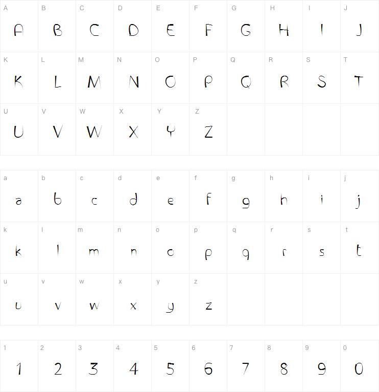 FontPenetration字体