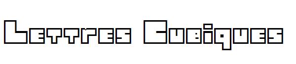 Lettres Cubiques字体