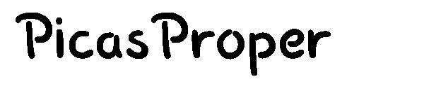 PicasProper字体