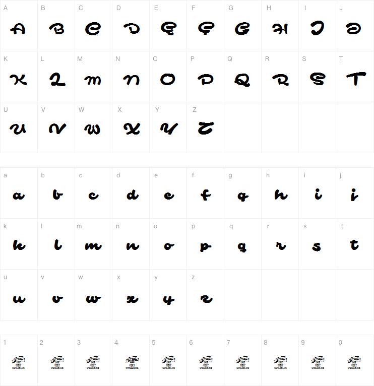 SafirScript字体
