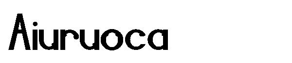 Aiuruoca字体