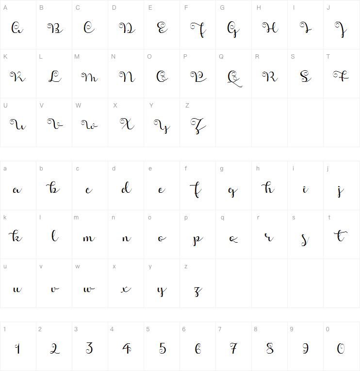 Apples Script字体