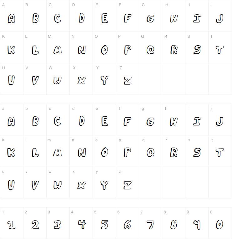 funkymuskrat字体