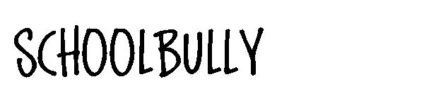 schoolbully字体