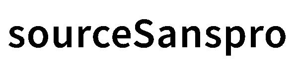 sourceSanspro字体