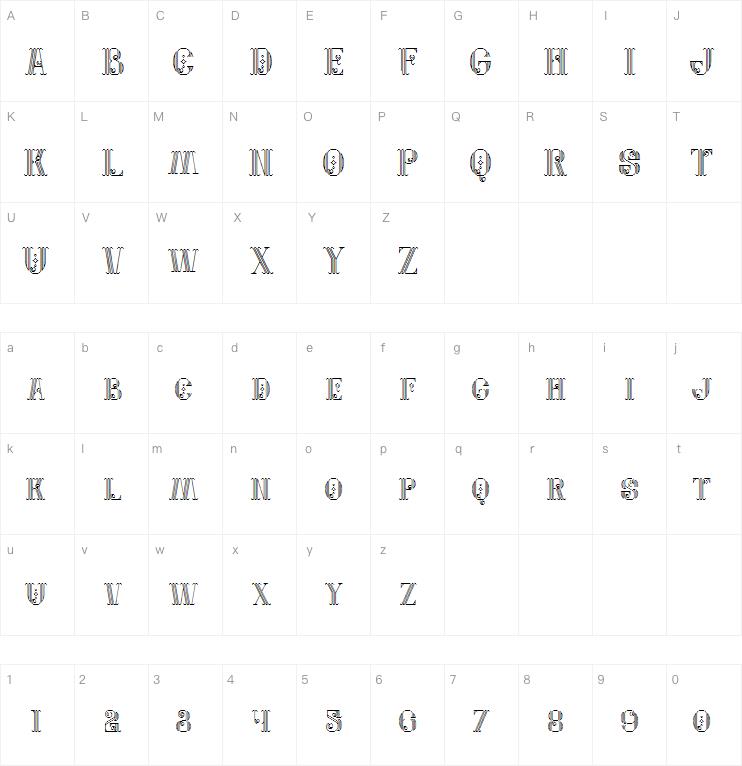JewelRegular字体