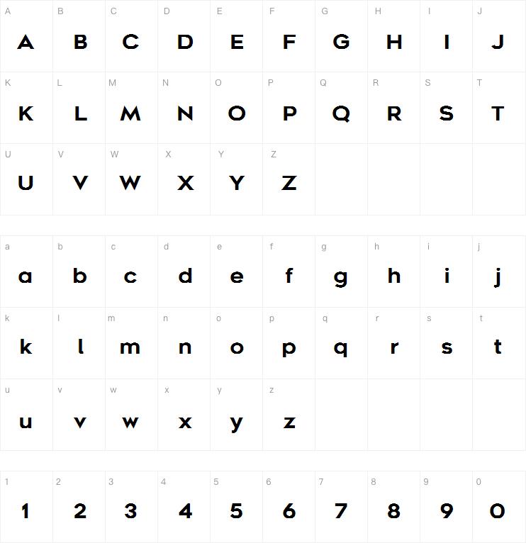 Metrosant字体