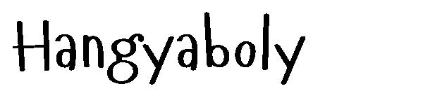 Hangyaboly字体