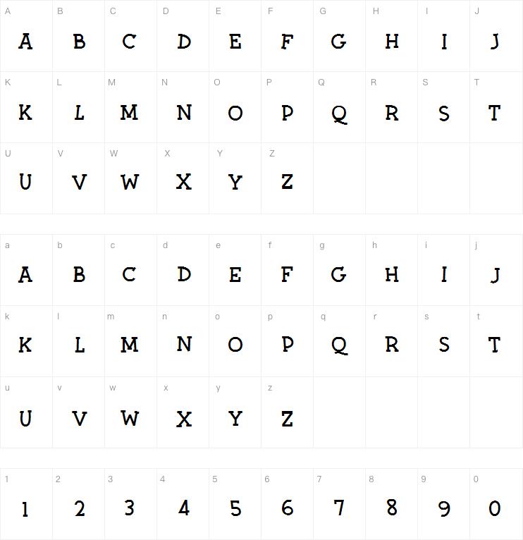 Twiddlestix字体