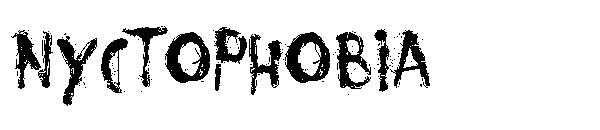 nyctophobia字体
