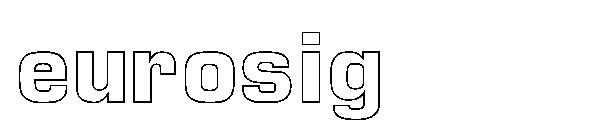 eurosig字体